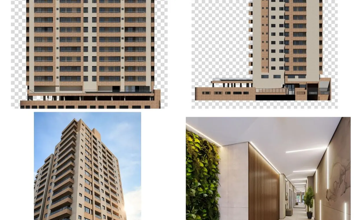 Perspectiva ilustrada 2 do Alabama Residencial (imagem da construtora)
