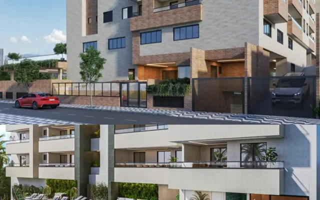 Fachada do Alabama Residencial, lançamento em Caiçara, Praia Grande
