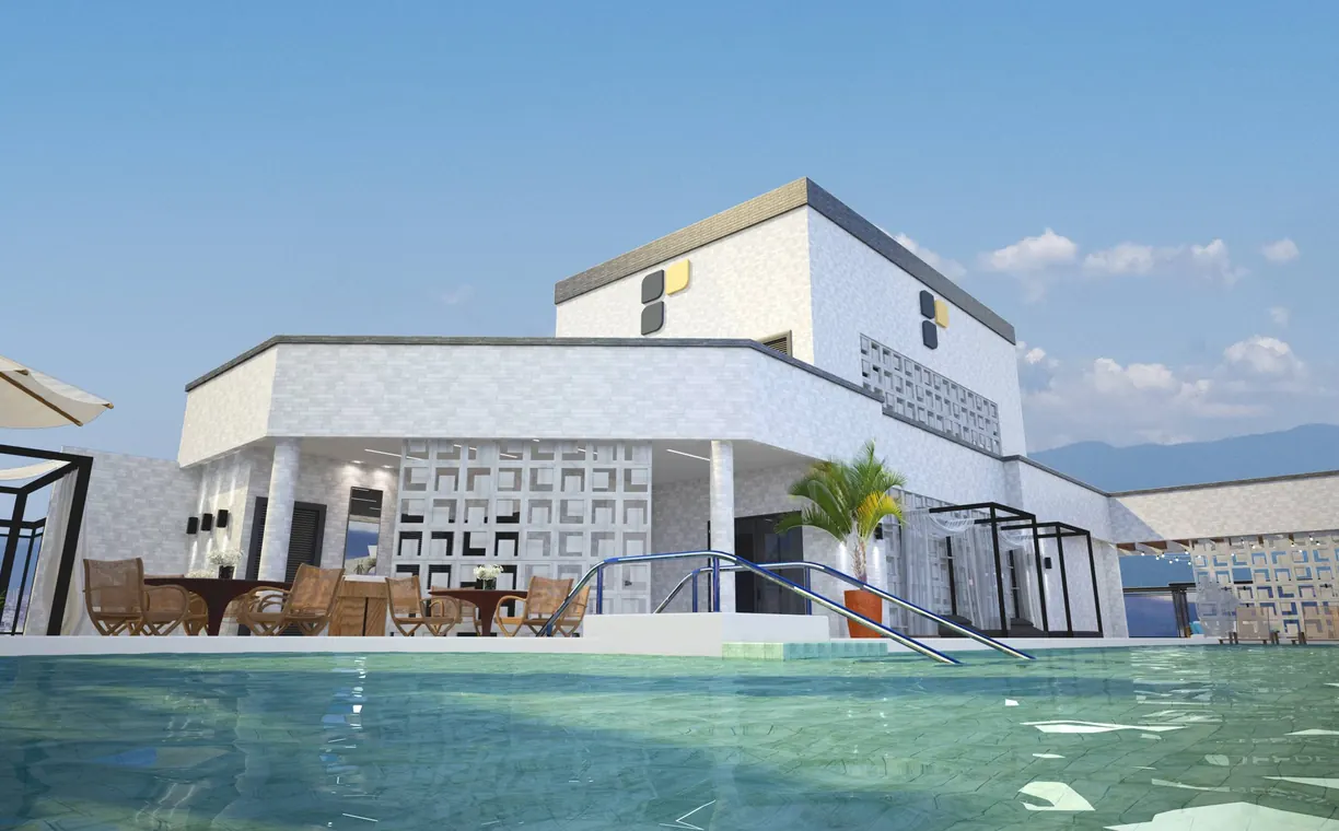 Perspectiva ilustrada 1 do Residencial Berilo (imagem da construtora)