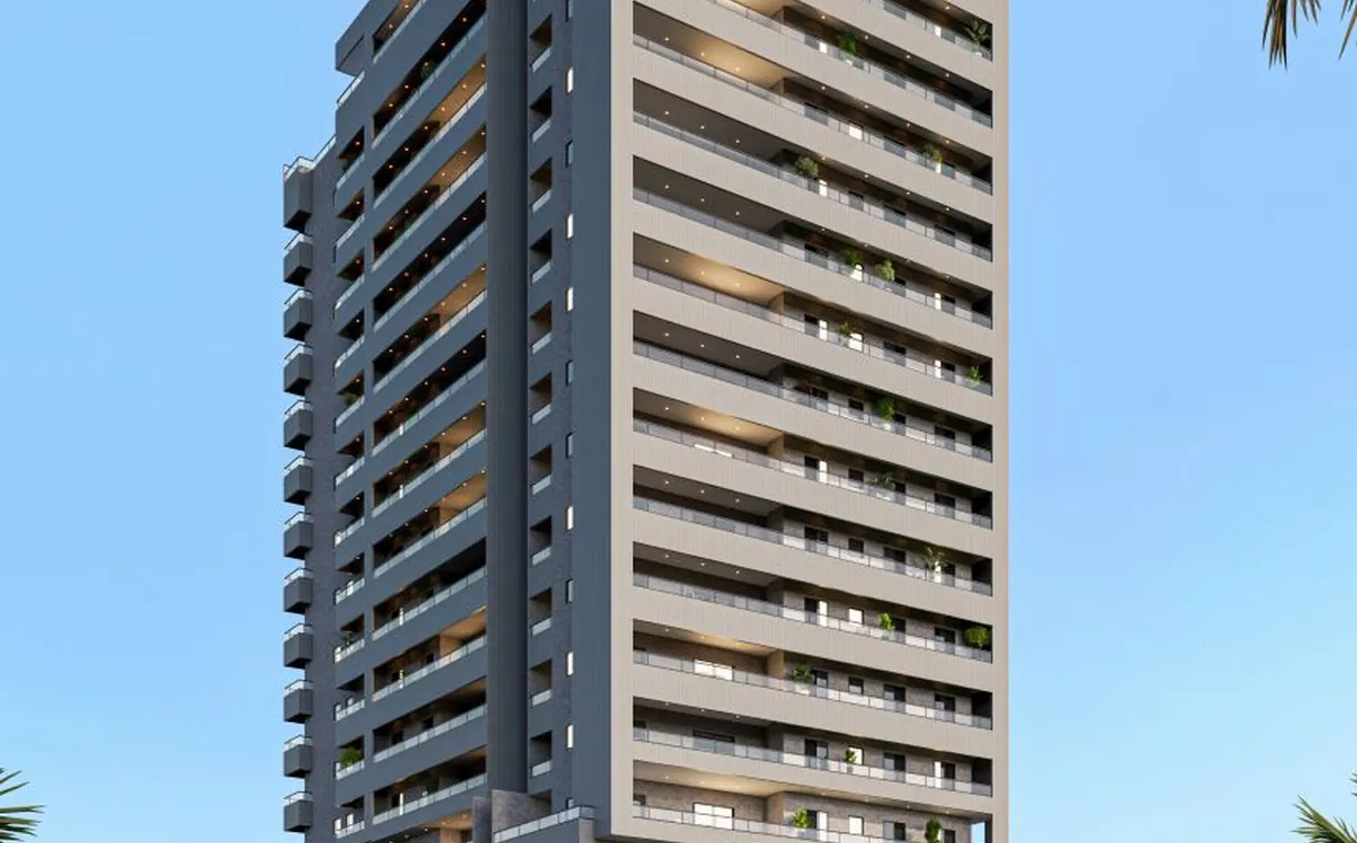 Perspectiva ilustrada 1 do Copenhagen Residencial (imagem da construtora)