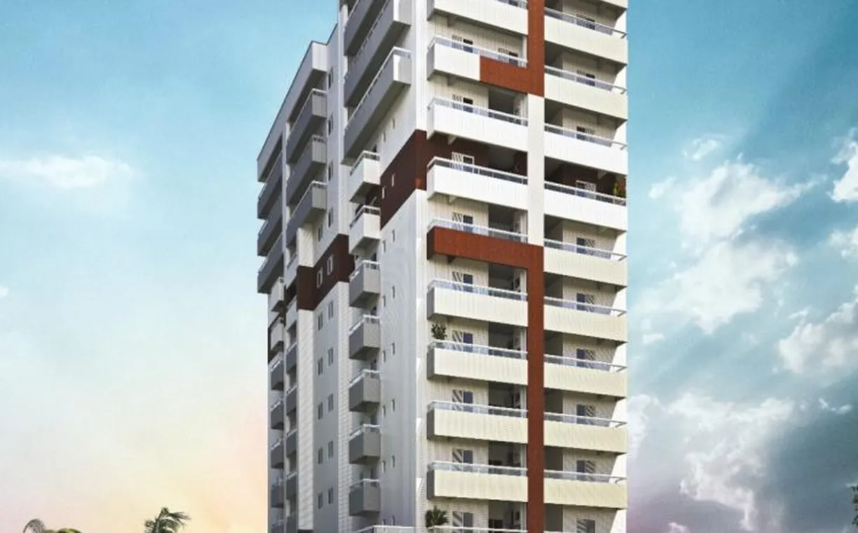 Perspectiva ilustrada 1 do Residencial Erilio Soares Alves (imagem da construtora)
