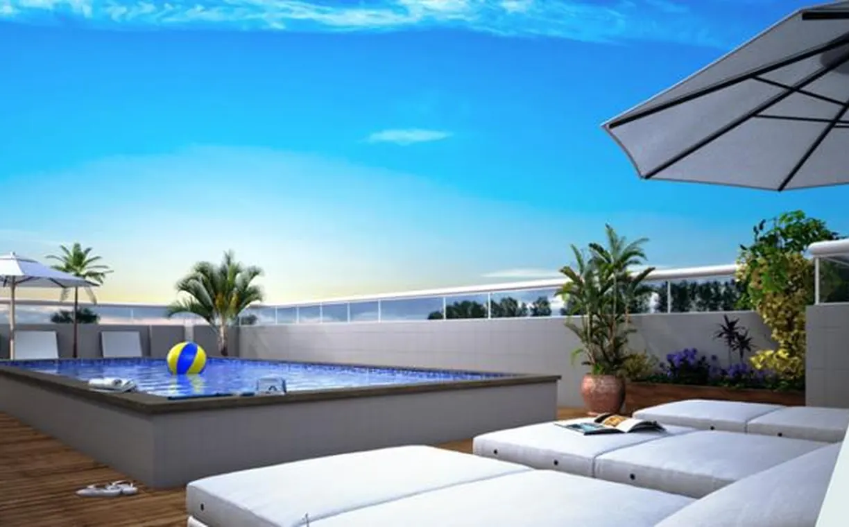 Perspectiva ilustrada 2 do Residencial Erilio Soares Alves (imagem da construtora)