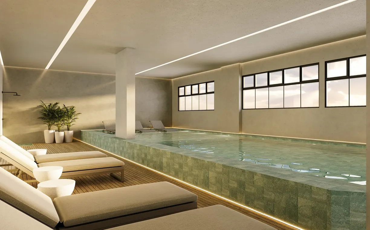 Perspectiva ilustrada 1 do Harmony Residence (imagem da construtora)