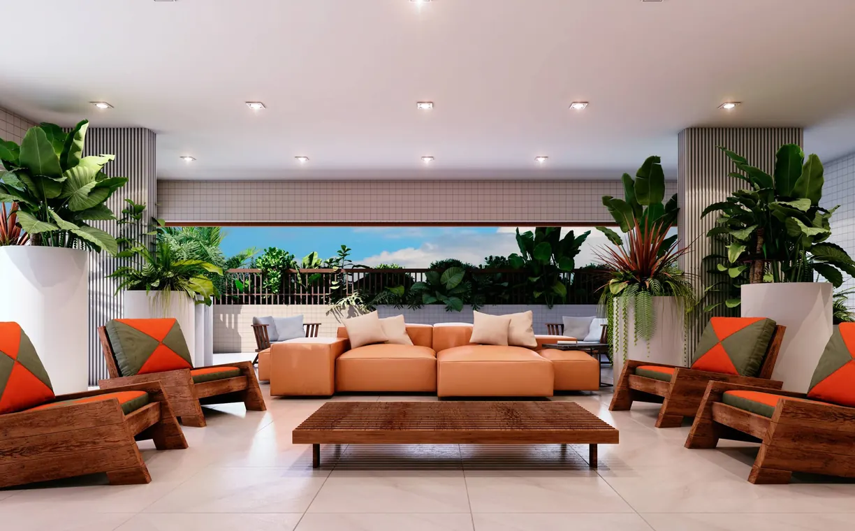 Perspectiva ilustrada 2 do Legacy Residence (imagem da construtora)