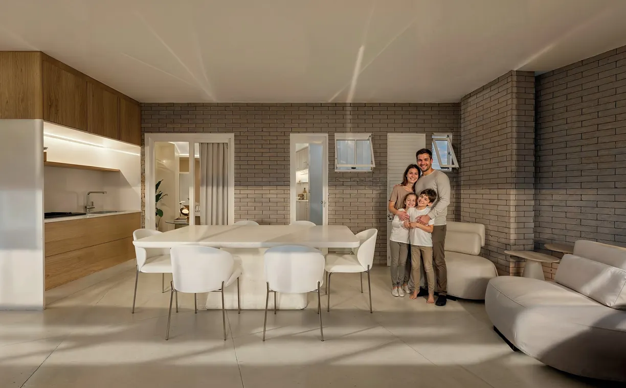 Perspectiva ilustrada 2 do Residencial Maya (imagem da construtora)