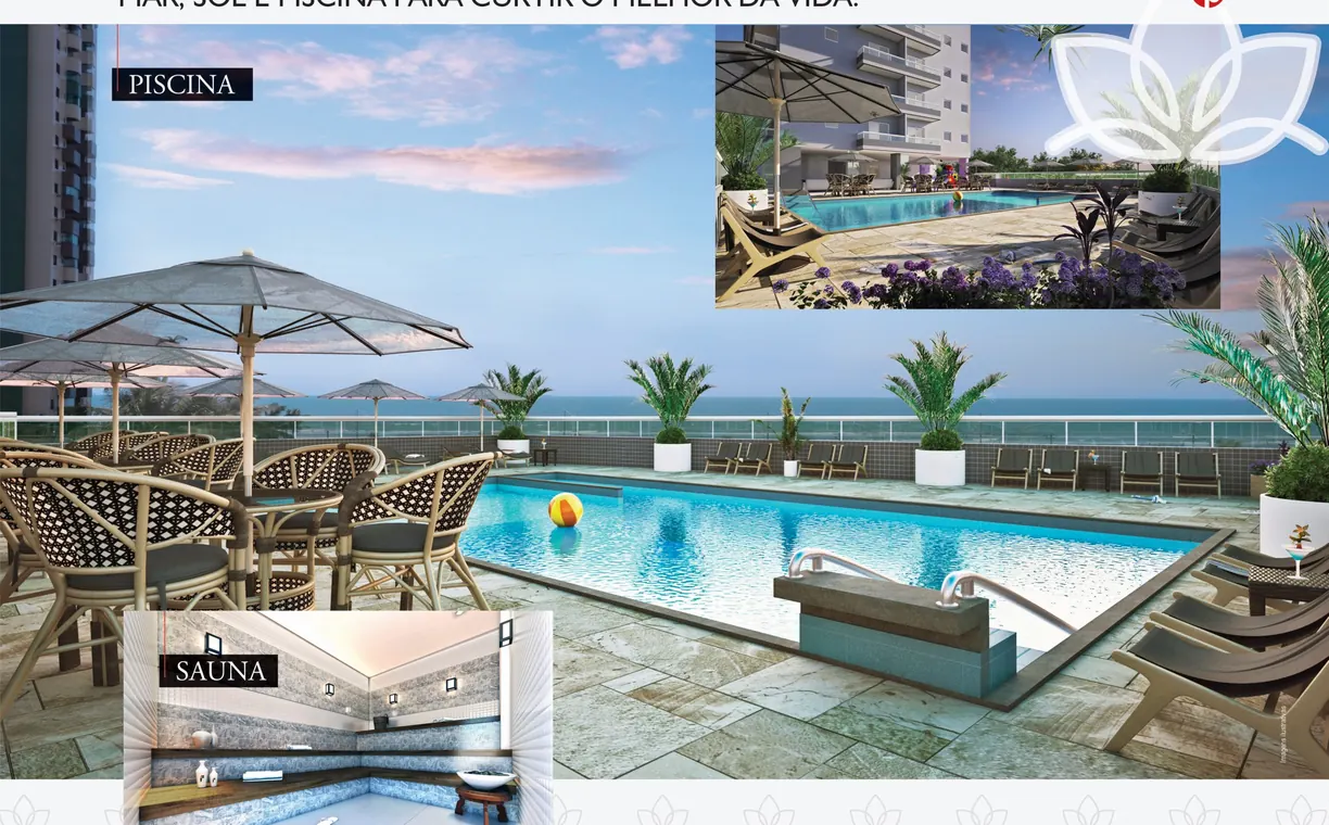 Perspectiva ilustrada 1 do Paradise Residencial (imagem da construtora)