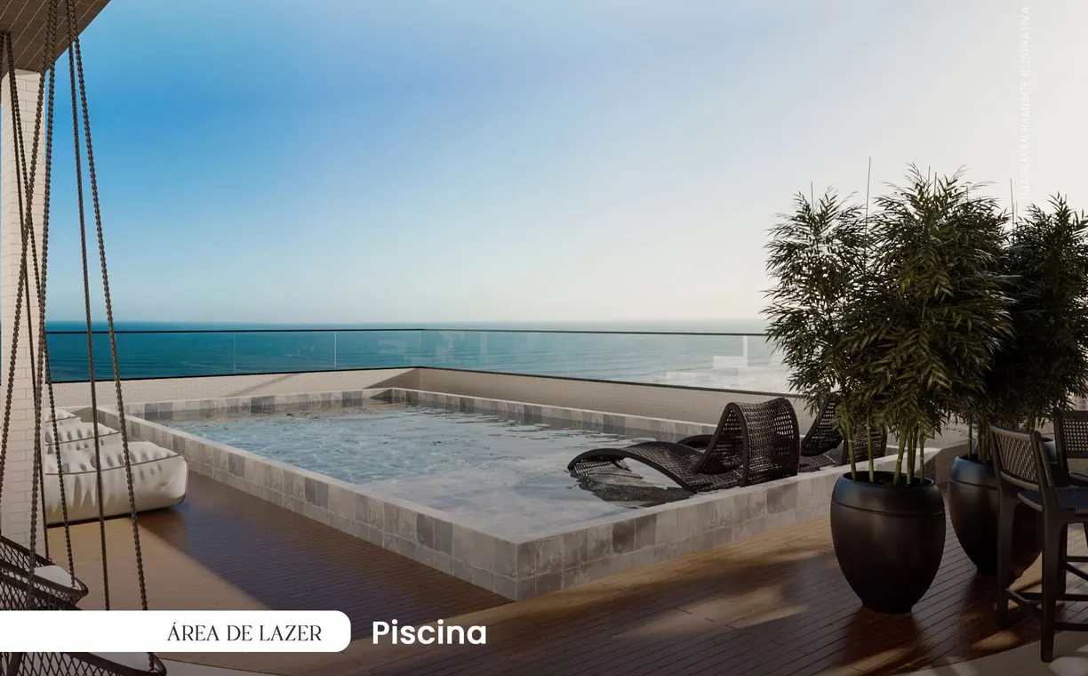 Perspectiva ilustrada 1 do Residencial Villaggio Di Fiore (imagem da construtora)